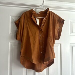 New with tag Anthropology Pilcro top medium.